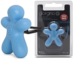 Fragrances, Perfumes, Cosmetics Mr&Mrs Fragrance Giorgino Light Blue Caribbean Sea - Car Air Freshener