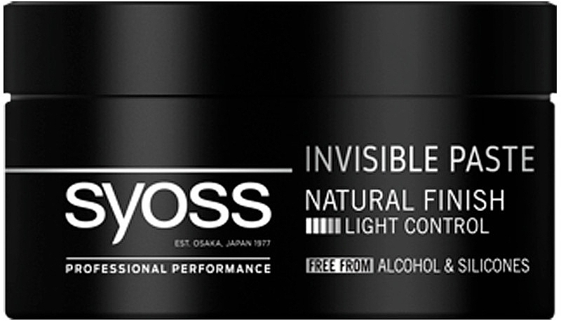 Hair Wax - Syoss Invisible Paste — photo N8