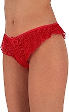 Women Thongs 'Bagira', red - Passion — photo N5