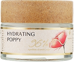 Moisturizing Face Cream with Poppy Oil - Ingrid Cosmetics Vegan Hydrating Poppy — photo N1
