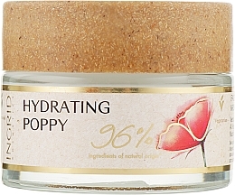 Fragrances, Perfumes, Cosmetics Moisturizing Face Cream with Poppy Oil - Ingrid Cosmetics Vegan Hydrating Poppy