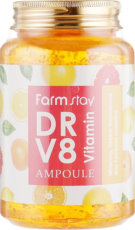 Ampoule Serum with Vitamins - FarmStay Dr-V8 Vitamin Ampoule — photo N2