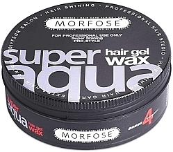 Fragrances, Perfumes, Cosmetics Hair Styling Wax - Morfose Super Aqua Gel Wax