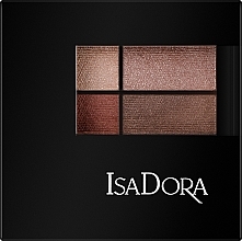 Eyeshadows - IsaDora Quartet Eye Shadow — photo N2