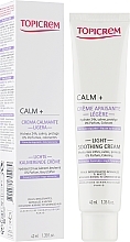 Fragrances, Perfumes, Cosmetics Light Soothing Cream - Topicrem Calm + Light Soothing Moisturizing Cream