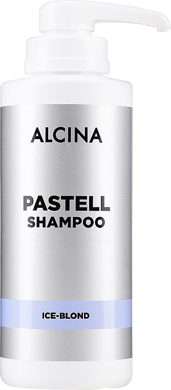 Color Restoring Blonde Hair Shampoo - Alcina Pastell Shampoo Ice-Blond — photo N3