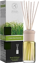 Lemongrass Reed Diffuser with Natural Essential Oils - Aromatika — photo N80