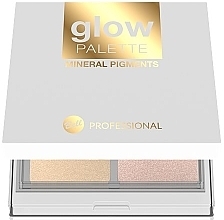 Fragrances, Perfumes, Cosmetics Highlighter Palette - Bell Professional Glow Palette