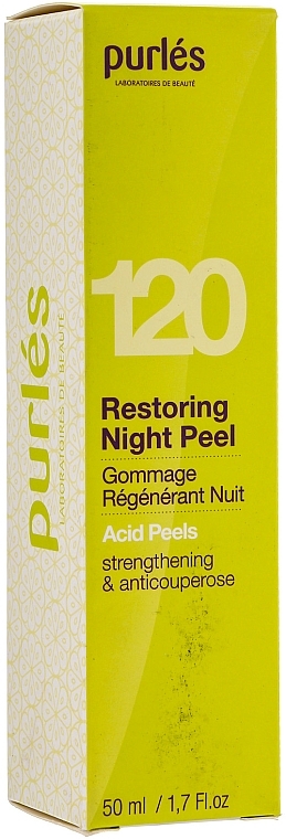 Repairing & Firming Anti-Couperose Night Peeling - Purles Restoring Night Peel — photo N9