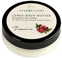 Fragrances, Perfumes, Cosmetics Cranberry 80% Shea Body Butter - Soap & Friends Cranberry Shea Body Butter