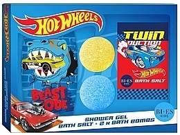 Set - Bi-es Hot Wheels (sh/gel/250ml + bath/bombs/2pcs) — photo N4