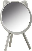 One-Side Cat Mirror on Stand, 4544, beige - Donegal — photo N8