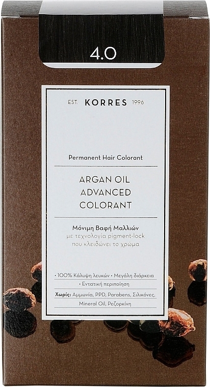 Hair Color - Korres Argan Oil Hair Colorant — photo N1