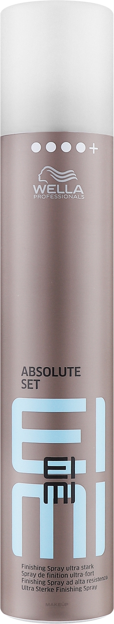 Ultra Strong Hold Hair Spray - Wella Professionals EIMI Fixing Absolute Set — photo 300 ml