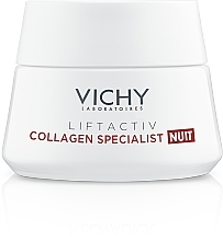 GIFT! Anti-Aging Night Cream for Wrinkle Correction, Firmness & Radiance - Vichy Liftactiv Collagen Specialist Night Cream — photo N6