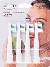 Electric Toothbrush Head Set, AD 2175 - Adler — photo N1