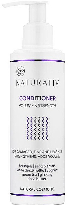 Hair Conditioner "Volume and Shine" - Naturativ Volume & Shine Conditioner — photo N2