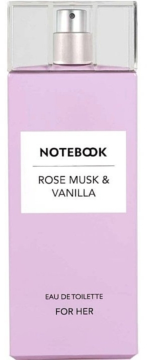 Notebook Fragrances Rose Musk & Vanilla - Eau de Toilette — photo N1