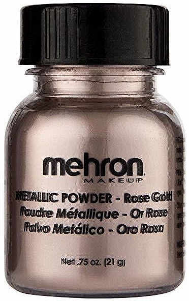 Metallic Powder - Mehron Metallic Powder Rose Gold — photo N3