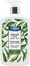 Green Tea Liquid Hand Soap - Aksan Deep Fresh Prebiotics Moisturising Liquid Soap Green Tea — photo N4