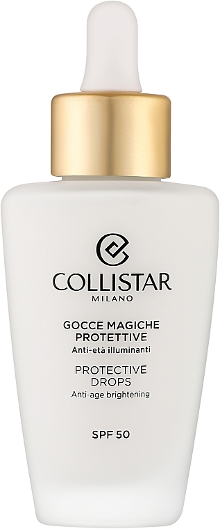 Protective Face Serum - Collistar Protective Drops SPF 50 — photo N1