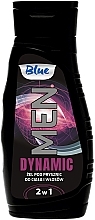 Fragrances, Perfumes, Cosmetics Dynamic Hair & Body Gel - Blue Men Dynamic Shower Gel 2in1