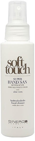 Hand Sanitizer-Spray - Sinergy Cosmetics Soft Touch Super Hand San Spray — photo N2