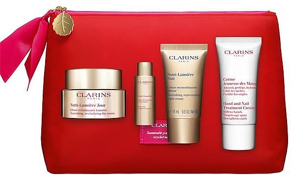 Set - Clarins Nutri-Lumiere Holiday Set — photo N6