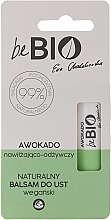 Fragrances, Perfumes, Cosmetics Moisturizing & Nourishing Lip Balm "Avocado" - BeBio Natural Lip Balm With Avocado