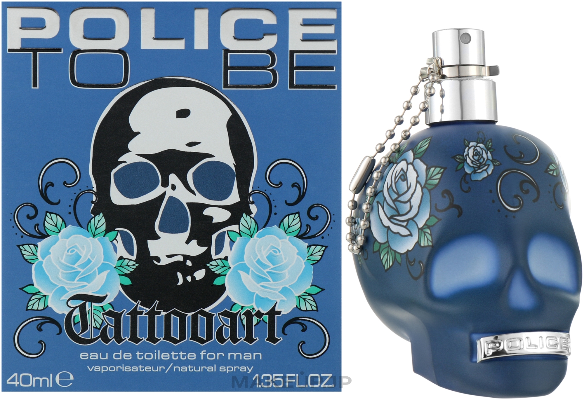 Police To Be Tattooart For Man - Eau de Toilette — photo 40 ml