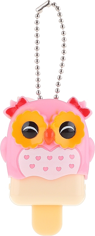 Lip Balm "Owl", pink - Martinelia Color Lip Balm Wild Sweetness Peach — photo N1