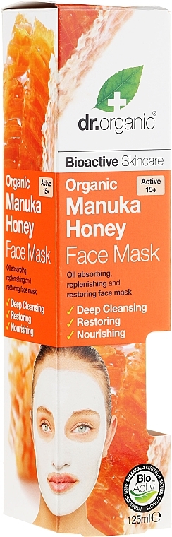 Face Mask "Manuka Honey" - Dr. Organic Bioactive Skincare Organic Manuka Honey Face Mask — photo N7