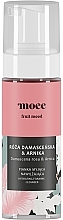 Moisturizing Face Cleansing Foam - Moee Fruit Mood Damascena Rosa & Arnica — photo N8