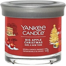 Fragrances, Perfumes, Cosmetics Big Apple Christmas Scented Candle in Glass - Yankee Candle Signature Tumbler