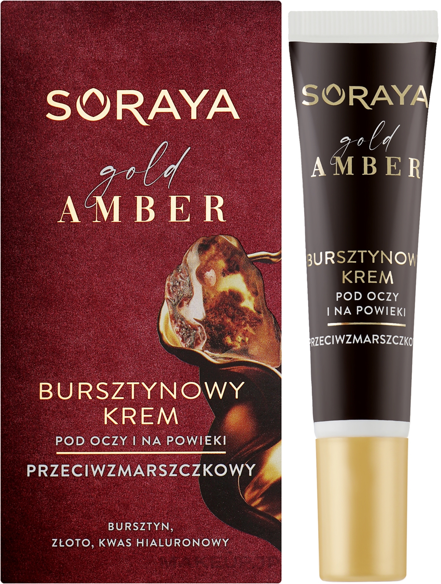 Anti-Wrinkle Eye Cream - Soraya Gold Amber — photo 15 ml