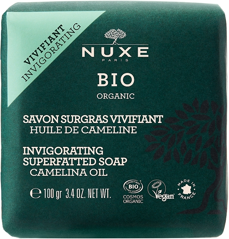 Face & Body Soap - Nuxe Bio Organic Vivifying Surgras Soap — photo N1