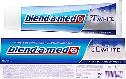 Fragrances, Perfumes, Cosmetics Toothpaste "Arctic Freshness" - Blend-a-med 3D White Arctic Freshness