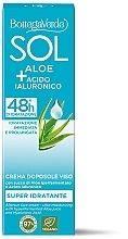 After Sun Face Cream  - Bottega Verde Sol Aloe + Hyaluronic Acid Aftersun Face Cream — photo N2