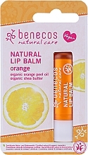 Lip Balm "Orange" - Benecos Natural Care Lip Balm Orange — photo N4