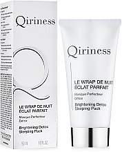 Fragrances, Perfumes, Cosmetics Facial Night Mask - Qiriness Brightening Detox Sleeping Pack