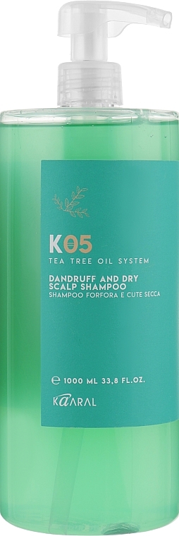Anti-Dandruff Hair Shampoo - Kaaral K05 Dandruff And Dry Sclap Shampoo — photo N1