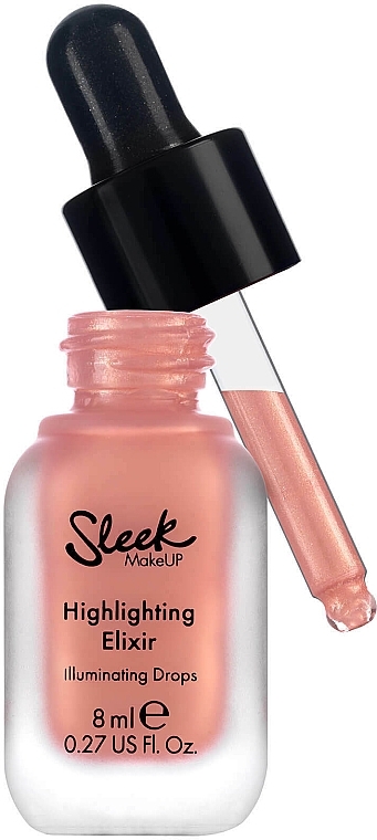 Liquid Highlighter - Sleek MakeUP Highlighting Elixir Illuminating Drop — photo N6
