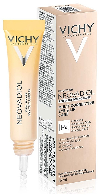 Anti-Aging Cream for Eye and Lip Contour - Vichy Neovadiol Gf Contours Levres et Yeux — photo N2