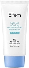 Fragrances, Perfumes, Cosmetics Light Sunscreen Essence SPF50+ PA++++ - Make P:rem UV Defense Me. Daily Sun Essence