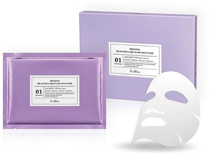 Sheet Mask - Dr. Althea Premium Squalane Silk Mask — photo N7