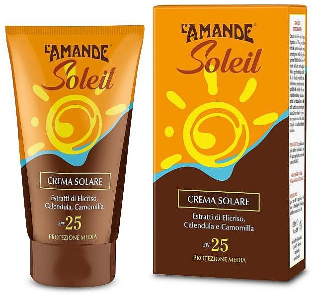Sunscreen Cream - L'amande Soleil Crema Solare SPF 25 — photo N1