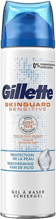 Set - Gillette SkinGuard Sensitive (razor + shave/gel/200ml) — photo N21