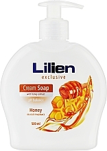 Fragrances, Perfumes, Cosmetics Liquid Honey Cream Soap - Lilien Honey Cream Soap
