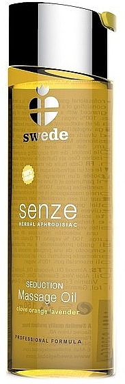 Clove, Orange, Lavender Massage Oil - Swede Senze Seduction Massage Oil Clove Orange Lavender — photo N1