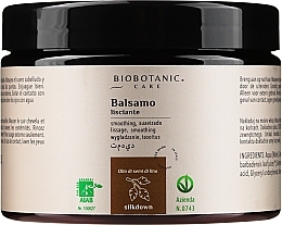 Linseed Oil Hair Balm - BioBotanic Silk Down Smoothing Balm — photo N13